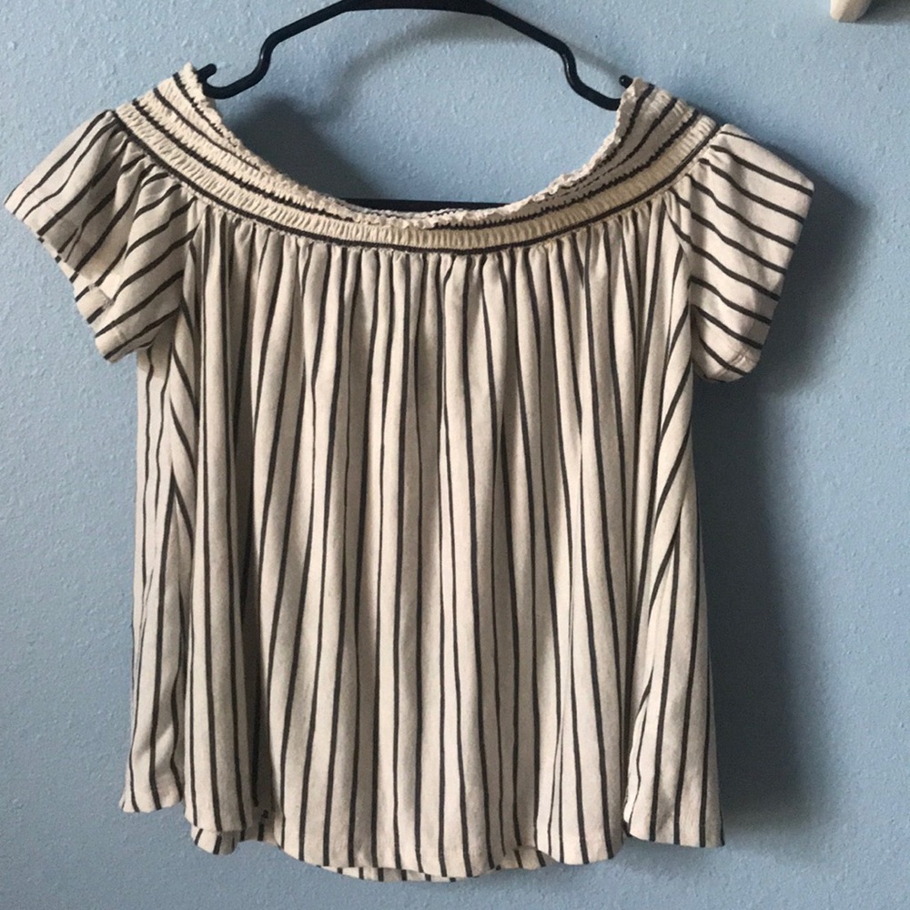 off the shoulder tee from American Eagle